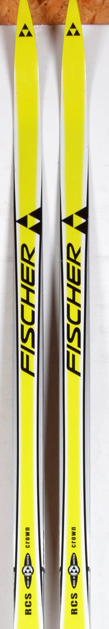Fischer RCS CROWN + FIX NNN - skis de fond d'occasion Classique