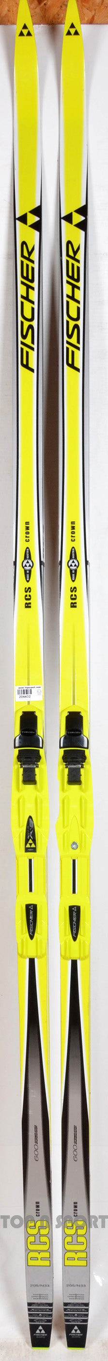 Fischer RCS CROWN + FIX NNN - skis de fond d'occasion Classique