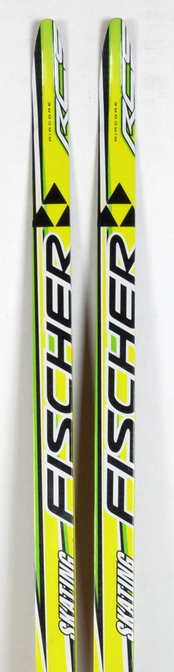 Fischer RCS SKATING JR yellow - skis de fond d'occasion Skating Junior