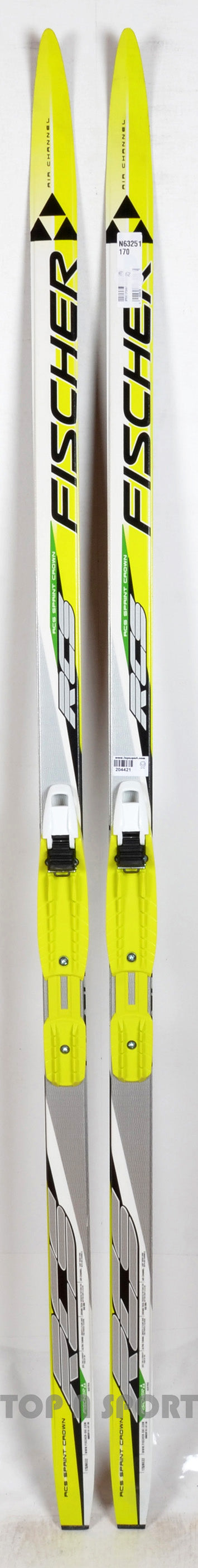 Fischer RCS SPRINT CROWN + Fix NNN - pack skis de fond neuf Classique