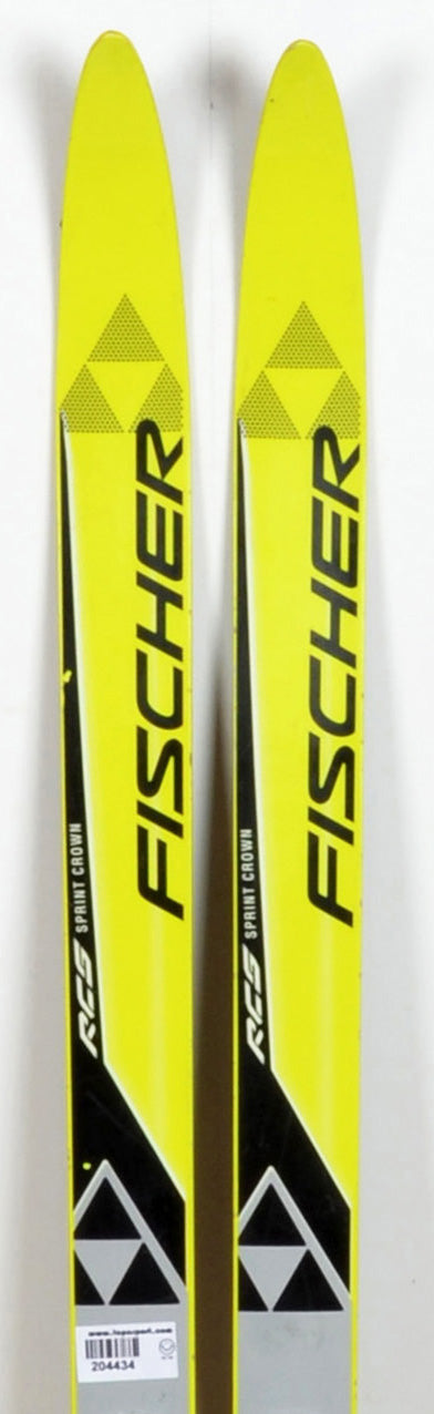 Fischer RCS SPRINT CROWN + Fix NNN - skis de fond d'occasion Classique Junior