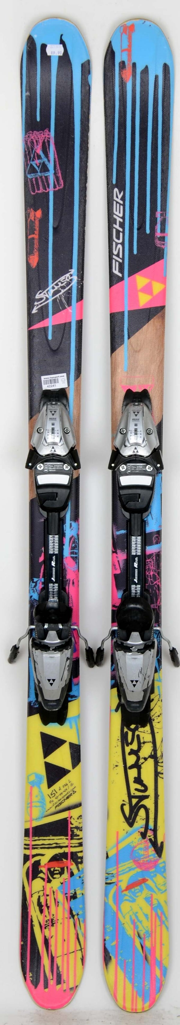 Fischer STUNNER Black - skis d'occasion Junior