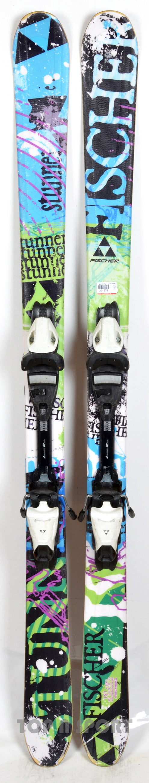 Fischer STUNNER blue - skis d'occasion Junior