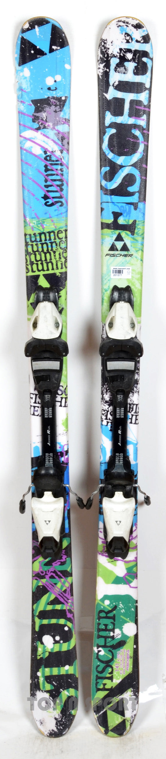 Fischer STUNNER blue - skis d'occasion Junior