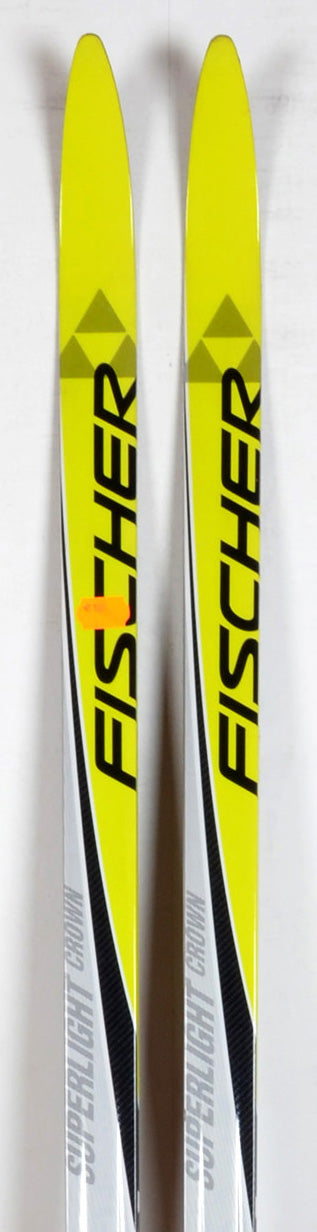 Fischer SUPERLIGHT CROWN SL + Fix NNN - pack skis de fond neuf Classique