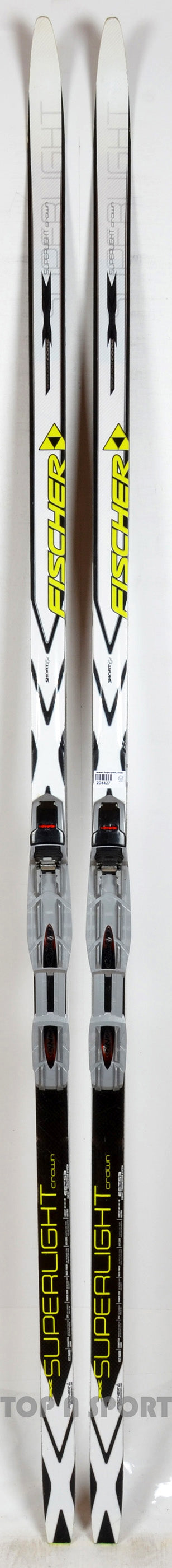 Fischer SUPERLIGHT CROWN XX + Fix NNN - skis de fond d'occasion Classique