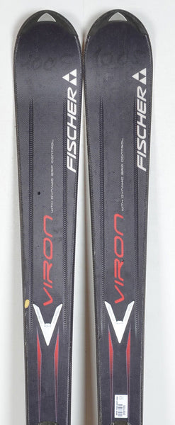 Fischer VIRON 2.2 full black - skis d'occasion – Top N Sport