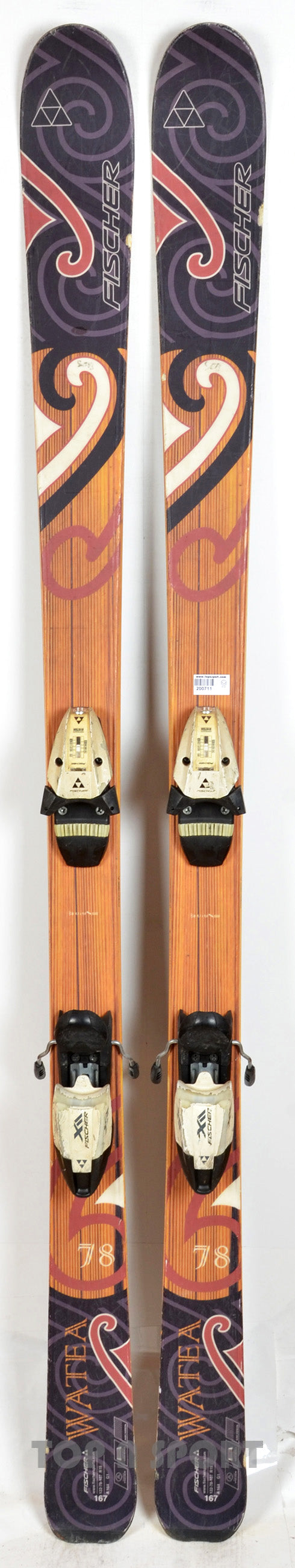 Fischer WATEA 78 - skis d'occasion