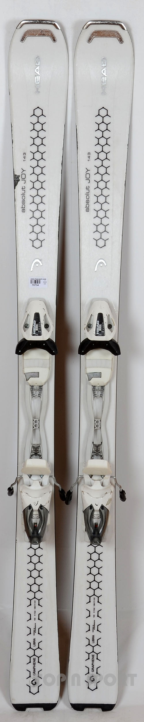 Head ABSOLUT JOY white - skis d'occasion Femme