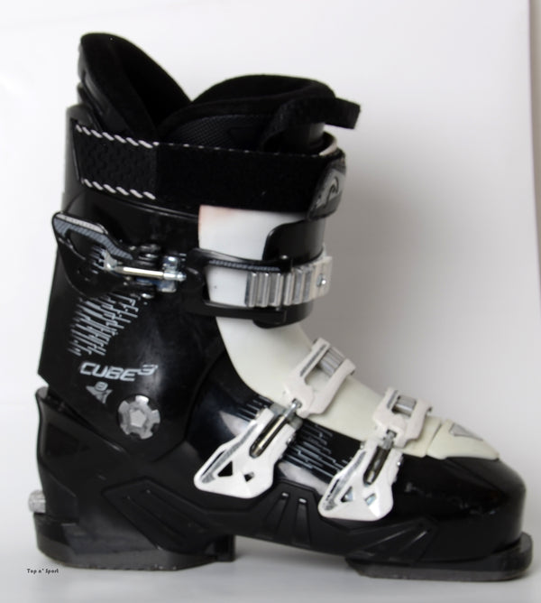 Head CUBE 3 8 Blk/Wh - chaussures de ski d'occasion