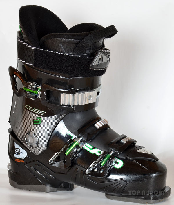 Head CUBE 3 8 green - chaussures de ski d'occasion