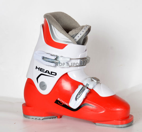 Head EDGE J2 white - chaussures de ski d'occasion Junior