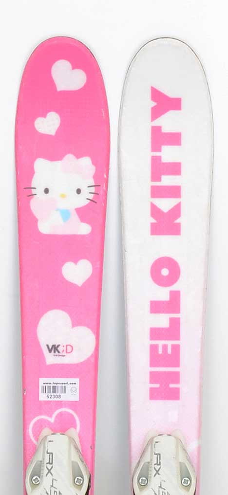 Head HELLO KITTY white/pink - Skis d'occasion Junior