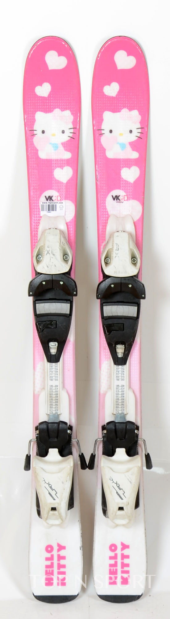 Head HELLO KITTY white/pink - Skis d'occasion Junior