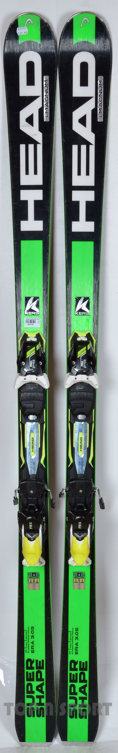Head i-SUPERSHAPE MAGNUM KERS 16 - skis d'occasion