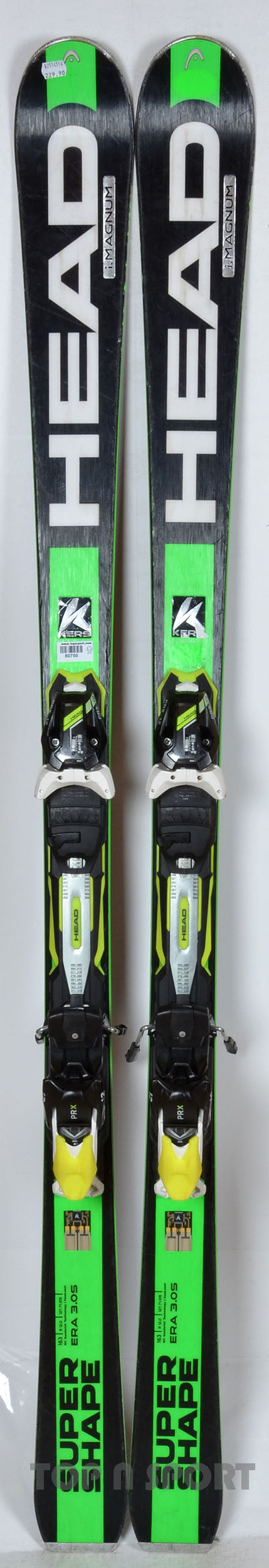 Head i-SUPERSHAPE MAGNUM KERS 16 - skis d'occasion