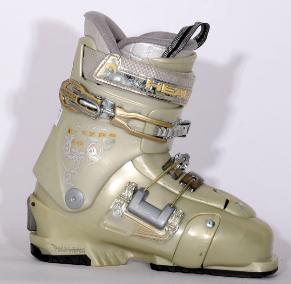 Head I-type 10 W Nacré - Chaussures de ski occasion Femme