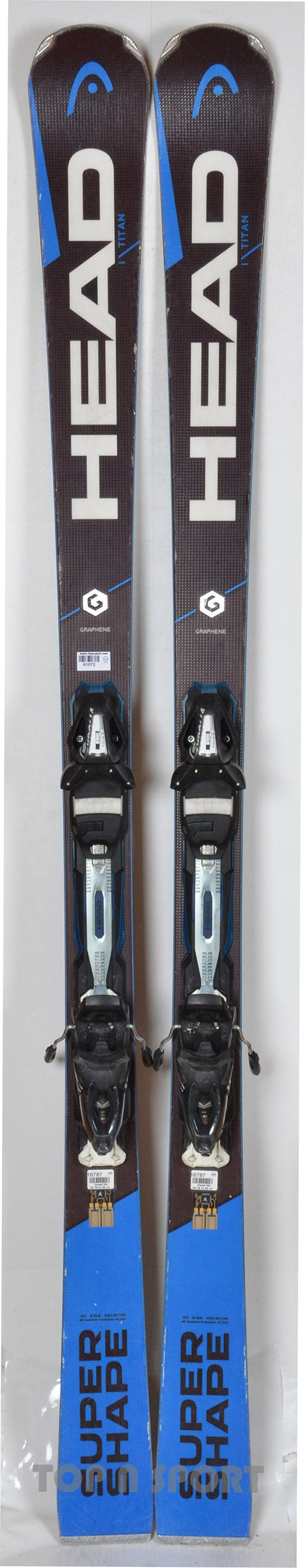 Head I.SUPERSHAPE TITAN blue - skis d'occasion