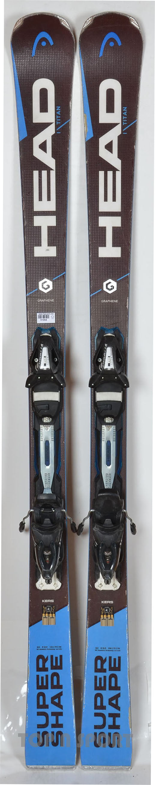 Head I.SUPERSHAPE TITAN blue - skis d'occasion
