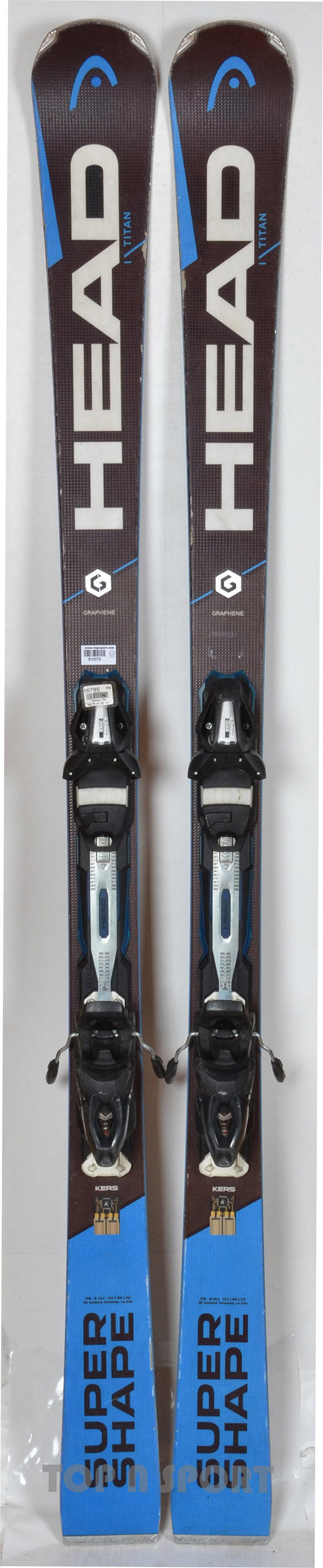 Head I.SUPERSHAPE TITAN blue - skis d'occasion