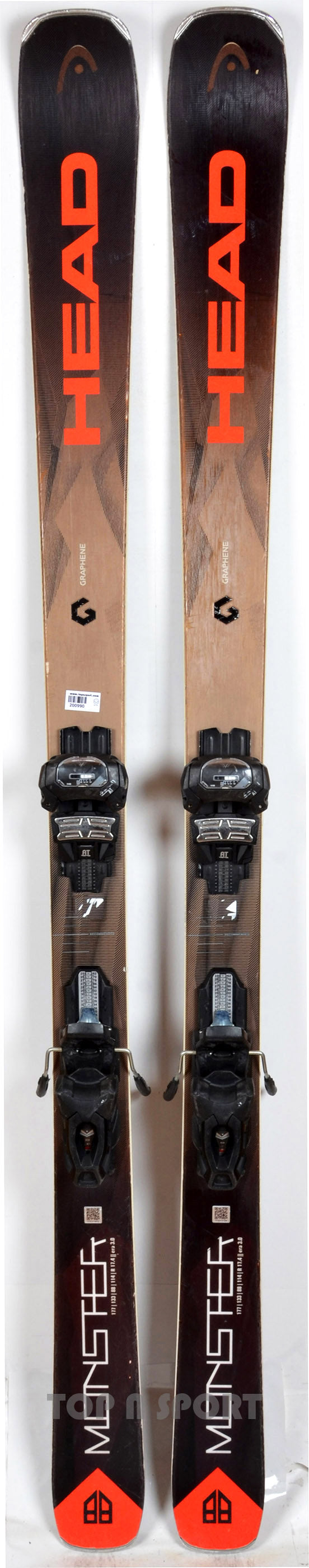 Head MONSTER 88 full black - skis d'occasion