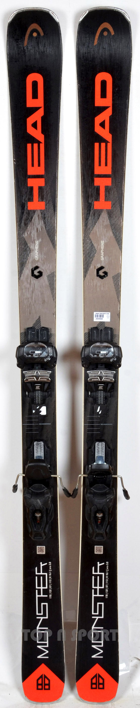 Head MONSTER 88 full black - skis d'occasion