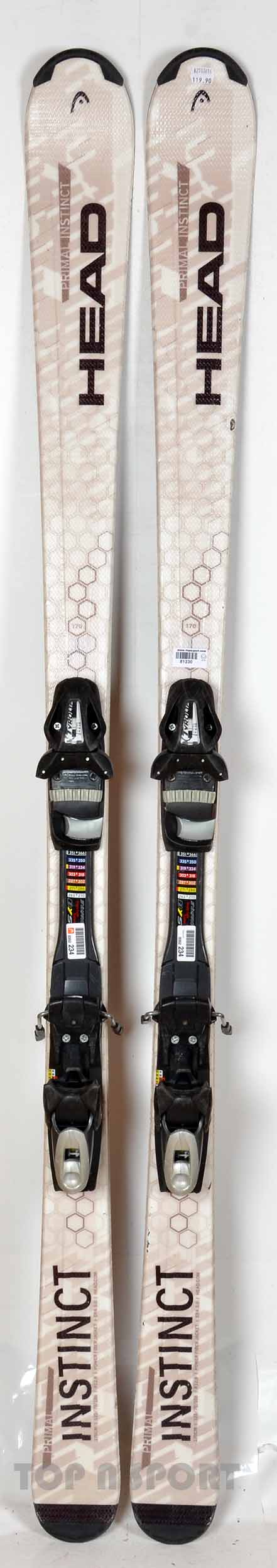 Head PRIMAL INSTINCT - skis d'occasion – Top N Sport ...