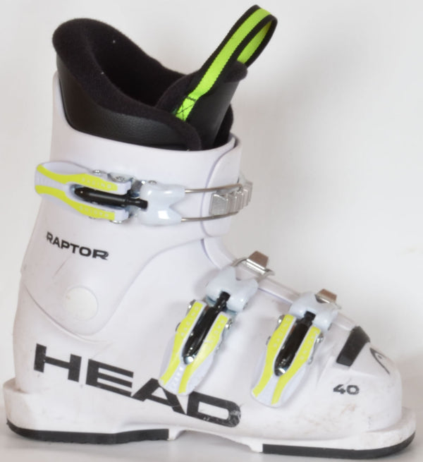 Head RAPTOR 40 blanc - chaussures de ski d'occasion  Junior