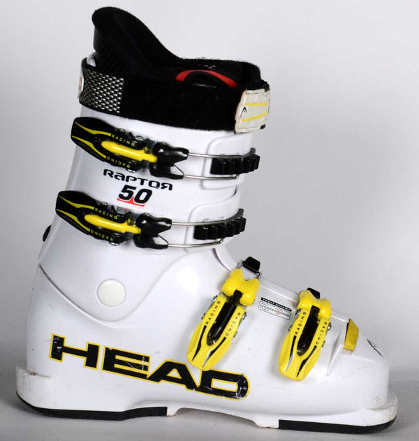 Head RAPTOR 50 white - chaussures de ski junior d'occasion