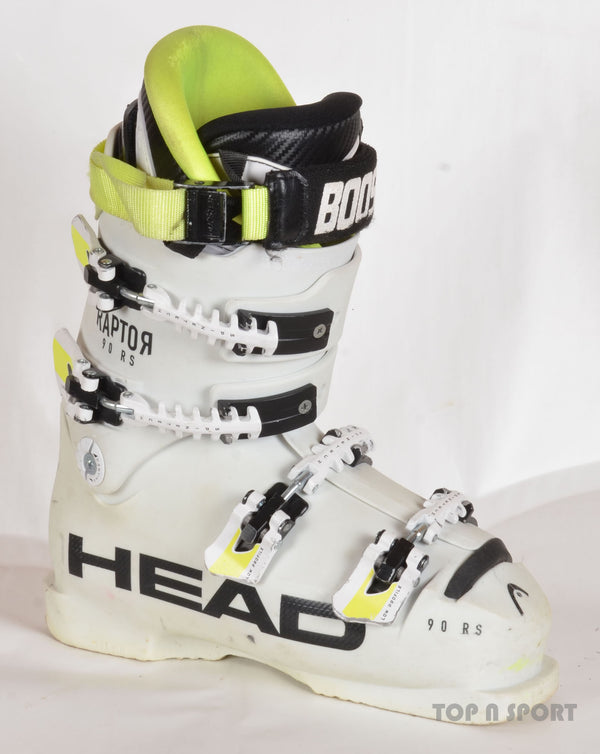Head RAPTOR 90 RS white - chaussures de ski d'occasion  Junior