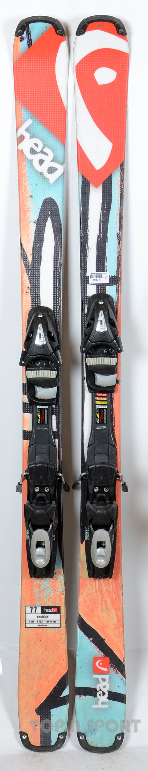 Head RESIDUE - skis d'occasion Junior