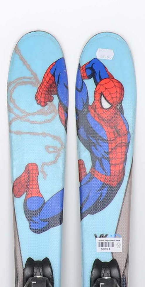 Head SPIDER-MAN - skis d'occasion Junior
