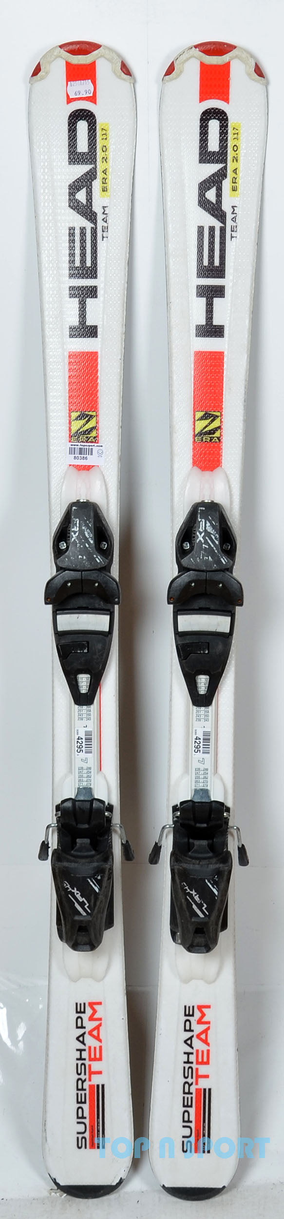 Head SUPER SHAPE TEAM LR - skis d'occasion Junior