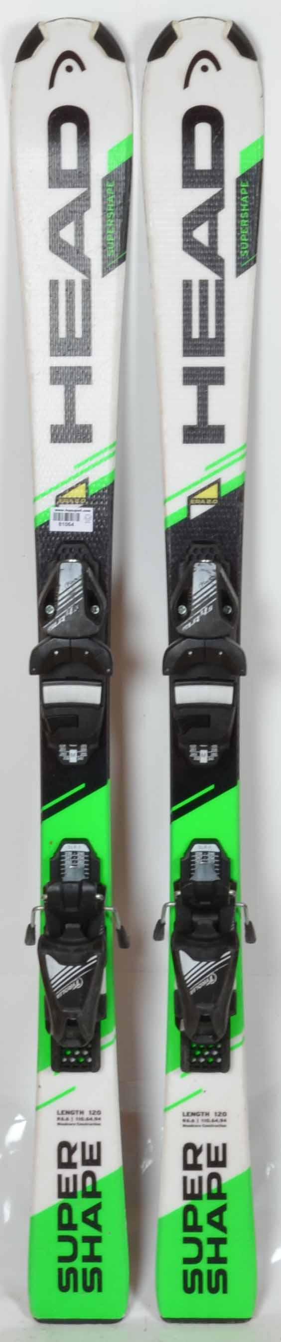 Head SUPERSHAPE LR - skis d'occasion Junior