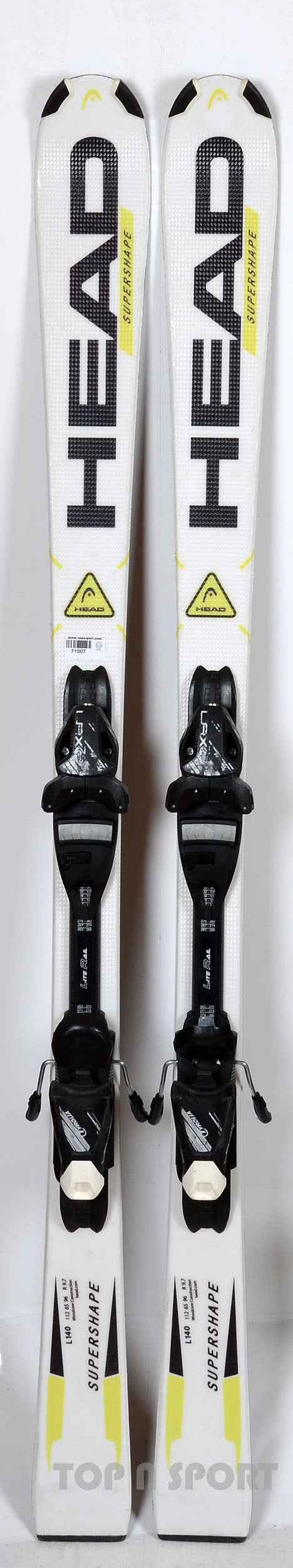 Head Supershape - skis d'occasion Junior