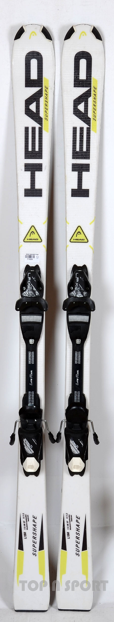 Head Supershape - skis d'occasion Junior