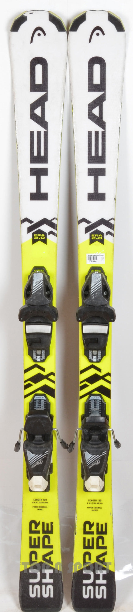 Head SUPERSHAPE SLR 2 JR - skis d'occasion Junior