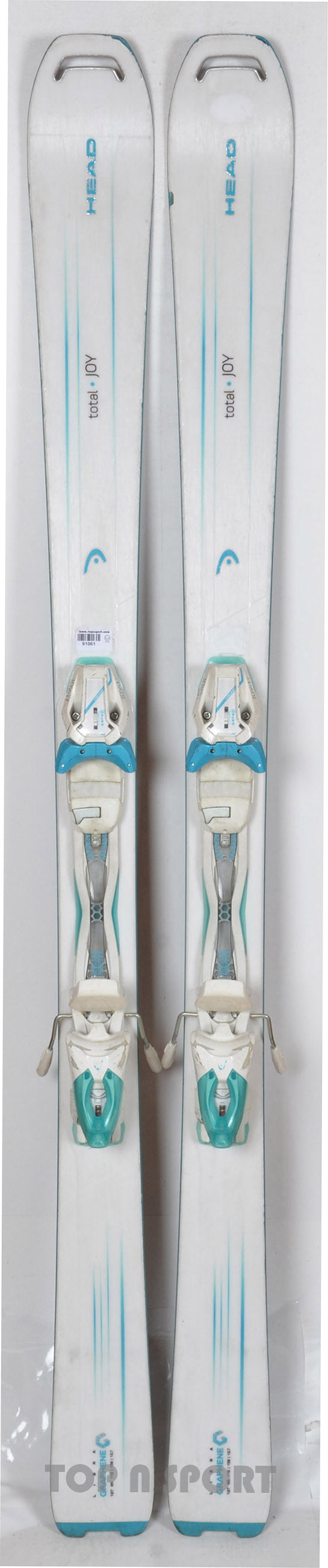 Head TOTAL JOY white/blue - skis d'occasion Femme