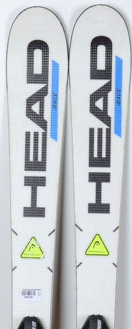 Head WORLDCUP i.RACE white  - skis d'occasion Junior
