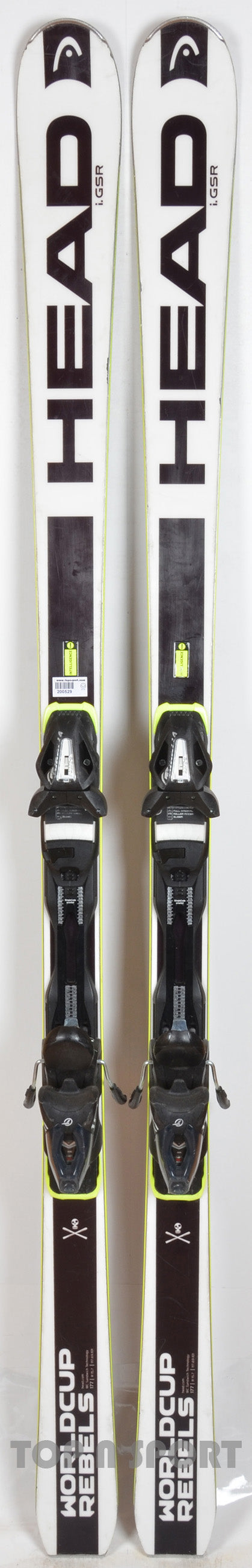 Head WORLDCUP REBELS I.GSR white - skis d'occasion