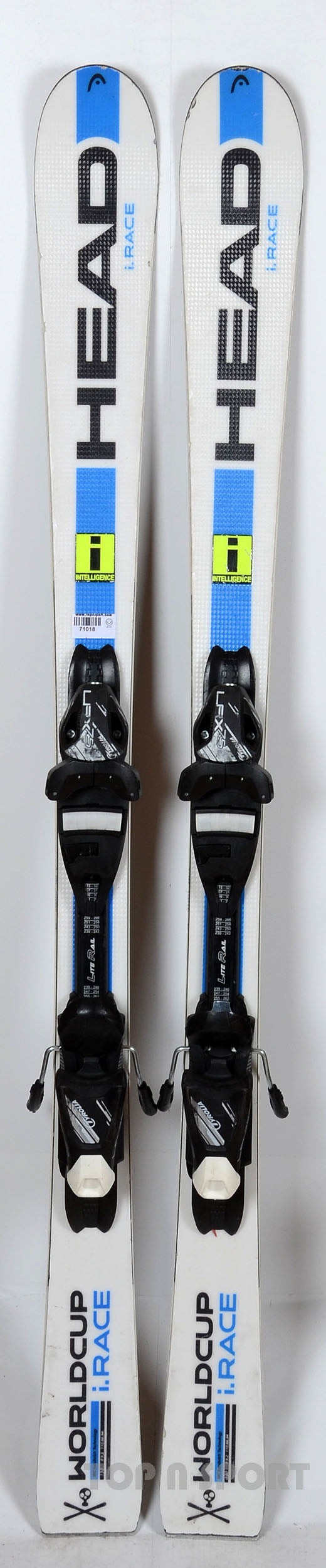 Head WORLDCUP REBELS i.RACE  - skis d'occasion Junior
