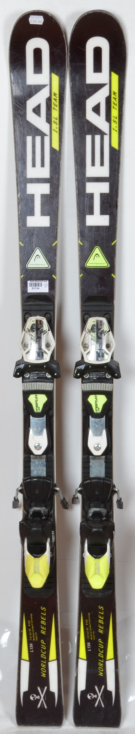Head WORLDCUP REBELS I.SL Team - Skis d'occasion Junior