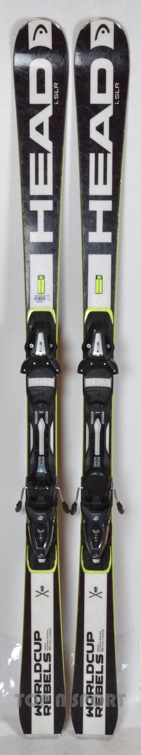 Head WORLDCUP REBELS I.SLR black - skis d'occasion
