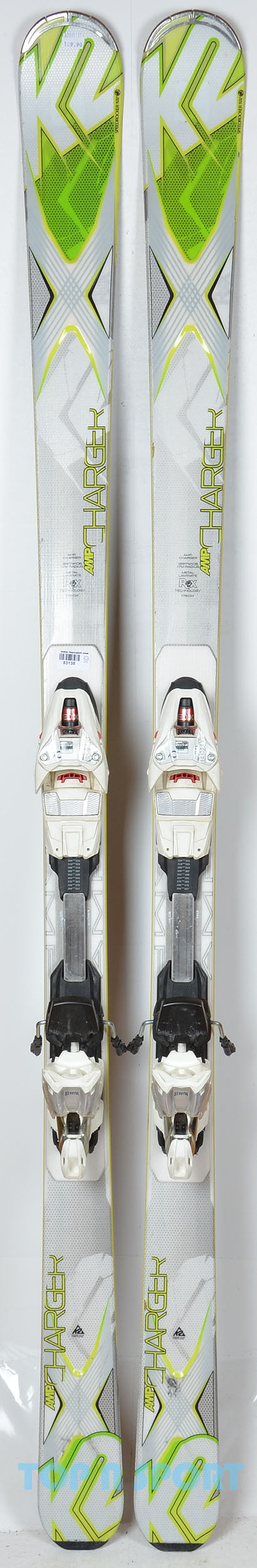 2015 k2 amp charger skis K2 AMP CHARGER