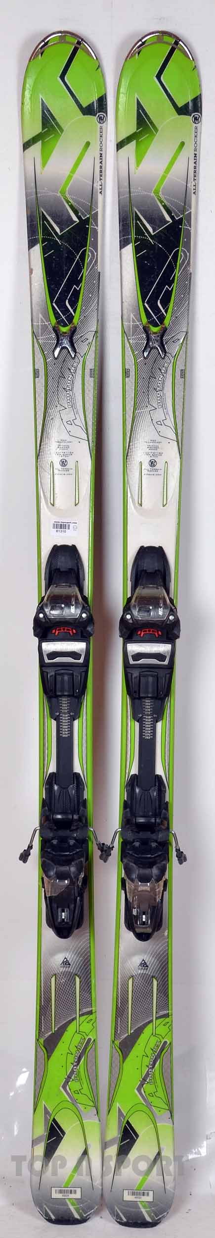 K2 AMP PHOTON green - skis d'occasion