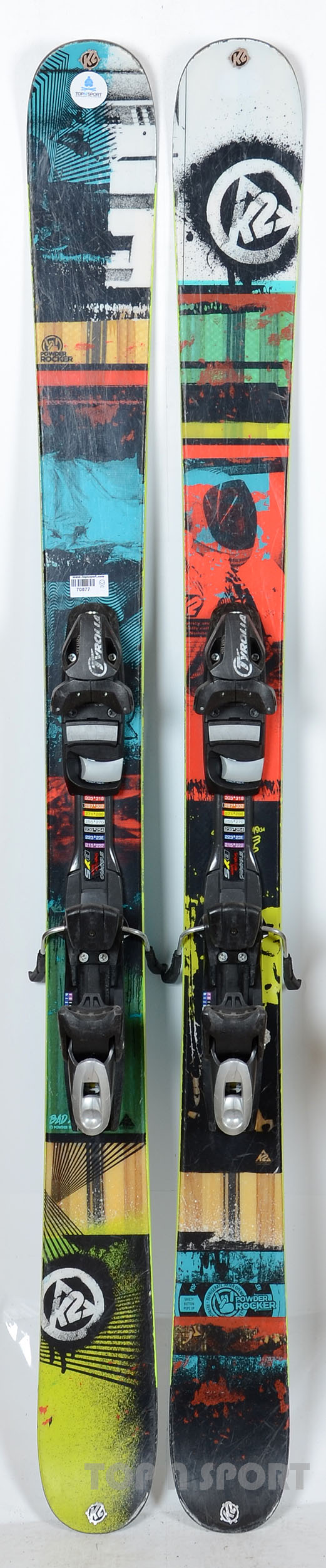K2 BAD APPLE - skis d'occasion Junior