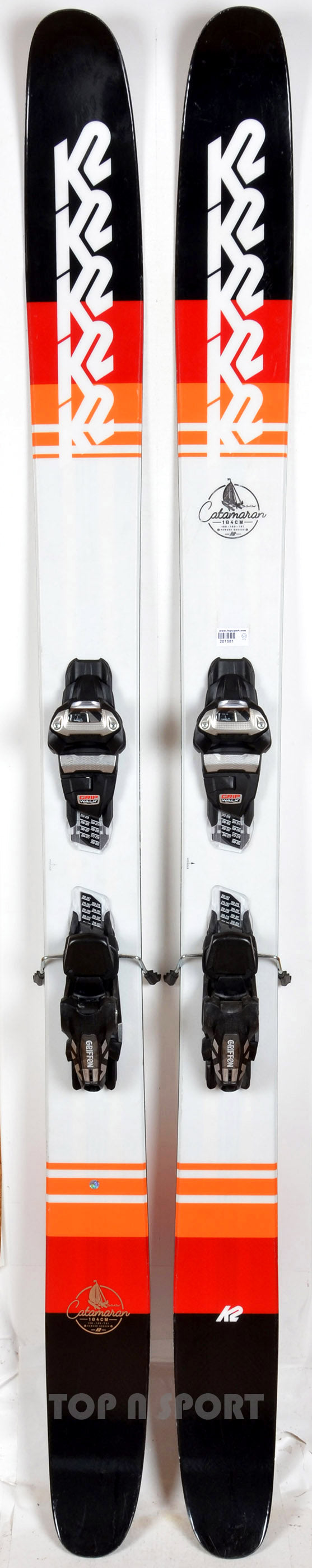 k2 catamaran skis K2 CATAMARAN - skis d'occasion
