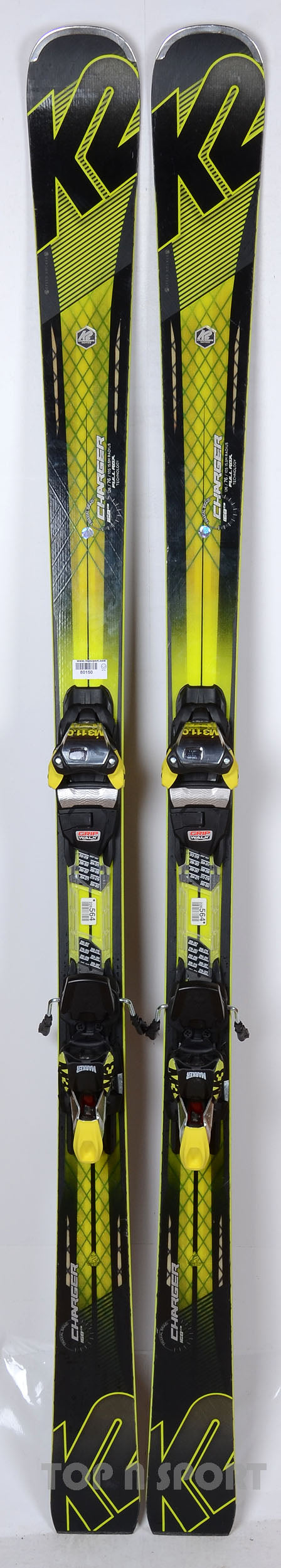 K2 CHARGER 2017 - Skis d'occasion