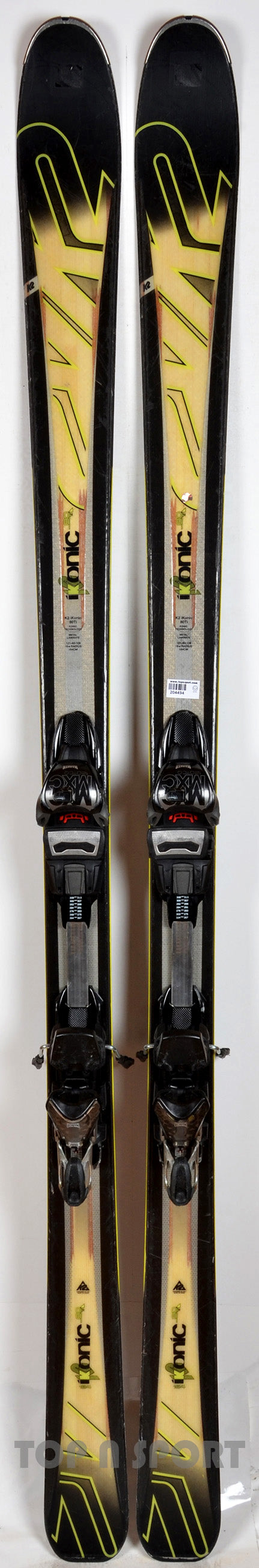 K2 iKONIC 80 Ti black - skis d'occasion