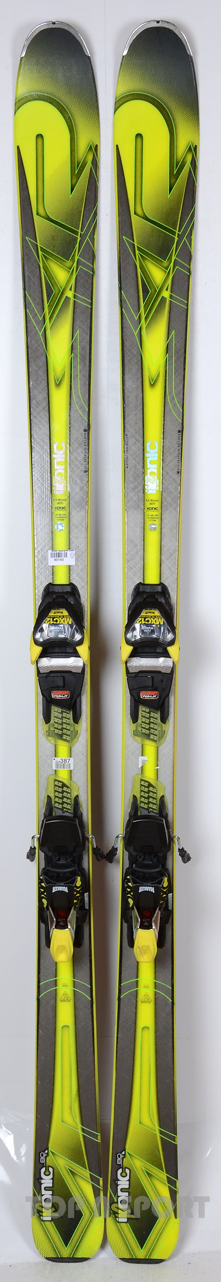 K2 iKONIC 80 Ti - skis d'occasion